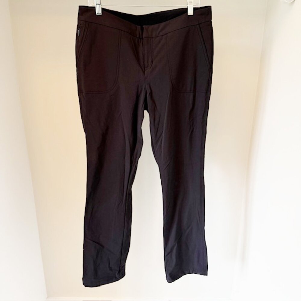 Athleta Technical Hiking Pant, Convertible w/ Toggle into Jogger, Black, size 14
